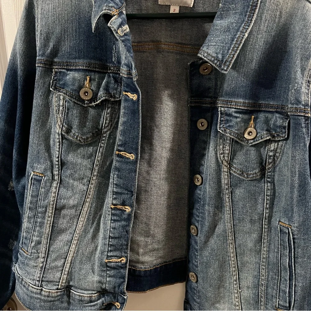 Torrid Denim Jacket, Size 2 - Picture 2 of 8